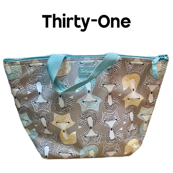 thirty-one Handbags - Thirty-One Fox Lunch Tote Bag